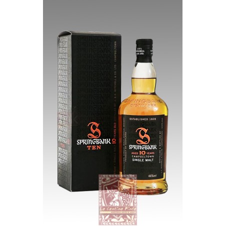 WHISKY SPRINGBANK TEN 10 Y.O (2016). CAMPBELTOWN SINGLE MALT