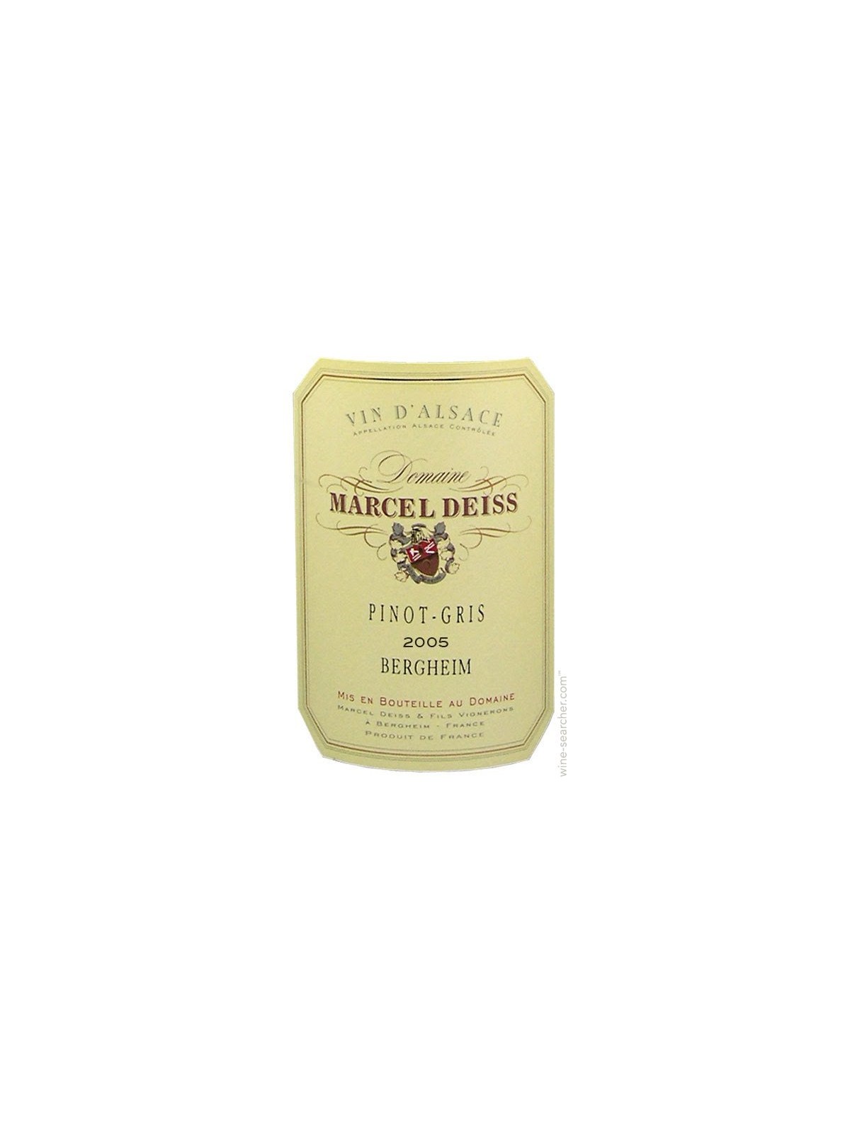 PINOT BLANC BERGHEIM 2003 - MARCEL DEISS
