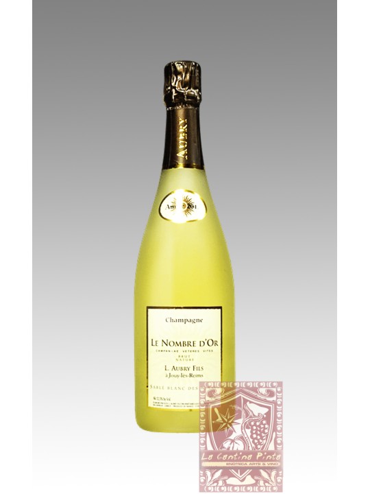 CHAMPAGNE AUBRY LE NOMBRE D'OR  2015 BRUT SABLE BLANC DE BLANCS