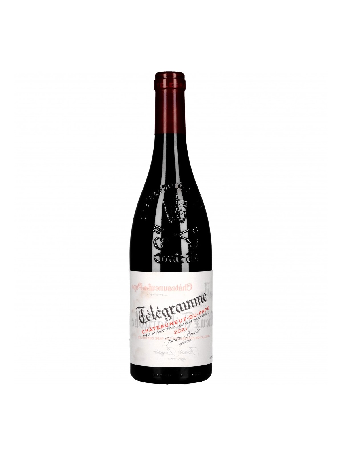 TELEGRAMME ROUGE 2021 CHATEAUNEUF DU PAPE - DOMAINE DU VIEUX TELEGRAPHE