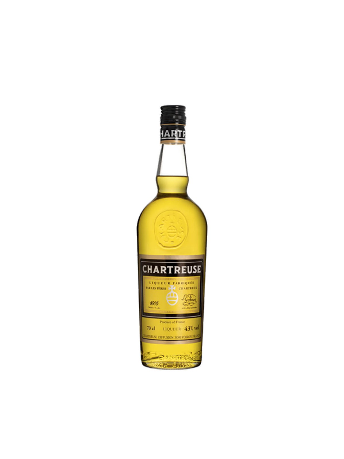CHARTREUSE LIQUEUR JAUNE 43°