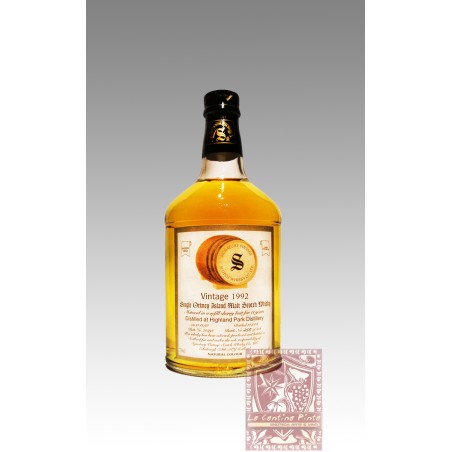 HIGHLAND PARK SINGLE ORKNEY ISLAND MALT SCOTCH WHISKY VINTAGE 1992 11 Y.O. - SIGNATORY