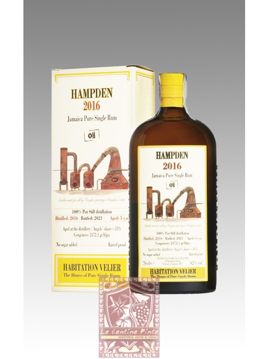 JAMAICA RUM HABITATION VELIER HAMPDEN DIAMOND H 2016