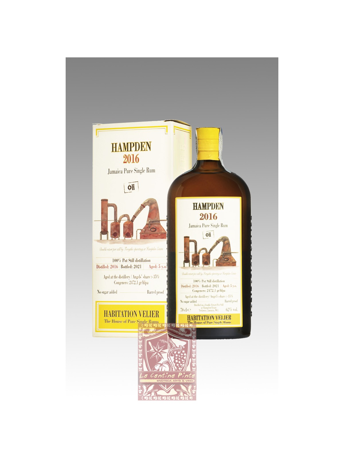 JAMAICA RUM HABITATION VELIER HAMPDEN DIAMOND H 2016