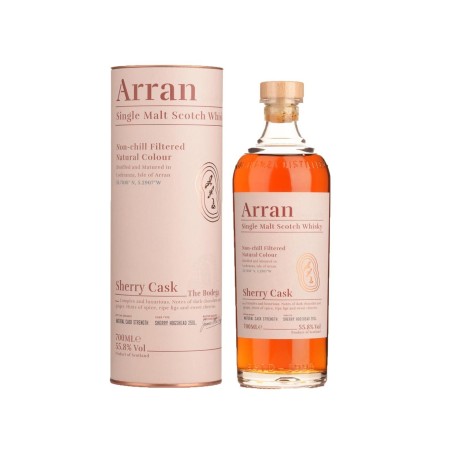  SINGLE MALT SCOTCH WHISKY ARRAN  SHERRY CASK STRENGTH THE BODEGA