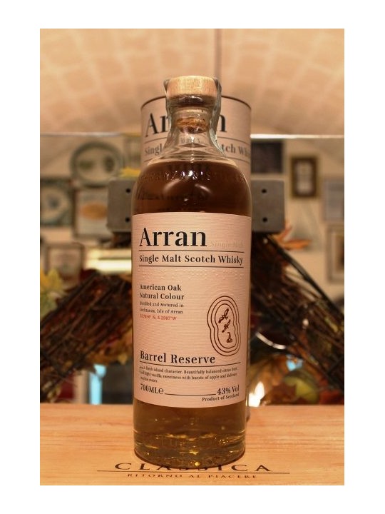  SINGLE MALT SCOTCH WHISKY ARRAN AMERICAN OAK NATURAL COLOUR  BARREL RESERVE