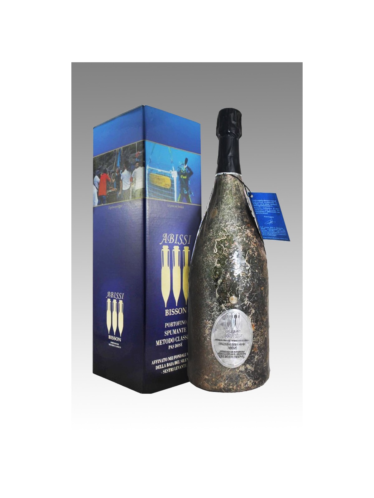 ABISSI 2018  BRUT DOSAGE ZERO MAGNUM 1,5 LT.  - BISSON