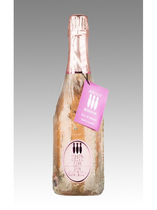 ABISSI 2018 BRUT ROSE' DOSAGGIO ZERO  AFFINATO NEI FONDALI DELL'AREA MARINA DI PORTOFINO - BISSON