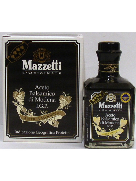 ACETO BALSAMICO DI MODENA "ANTICA MODENA" 4 FOGLIE ml 250 - MAZZETTI