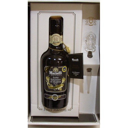ACETO BALSAMICO DI MODENA "FELICE MAZZETTI" 4 FOGLIE ml 250 - MAZZETTI