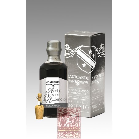 ACETO BALSAMICO DI MODENA BOTTICELLA ARGENTO - MANICARDI