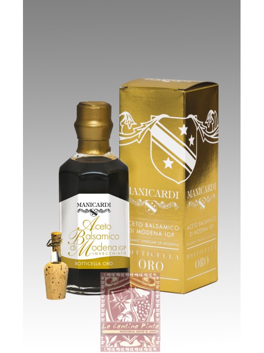 ACETO BALSAMICO DI MODENA BOTTICELLA ORO - MANICARDI