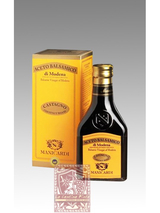 ACETO BALSAMICO DI MODENA N.7 CASTAGNO lt.O,250 - MANICARDI