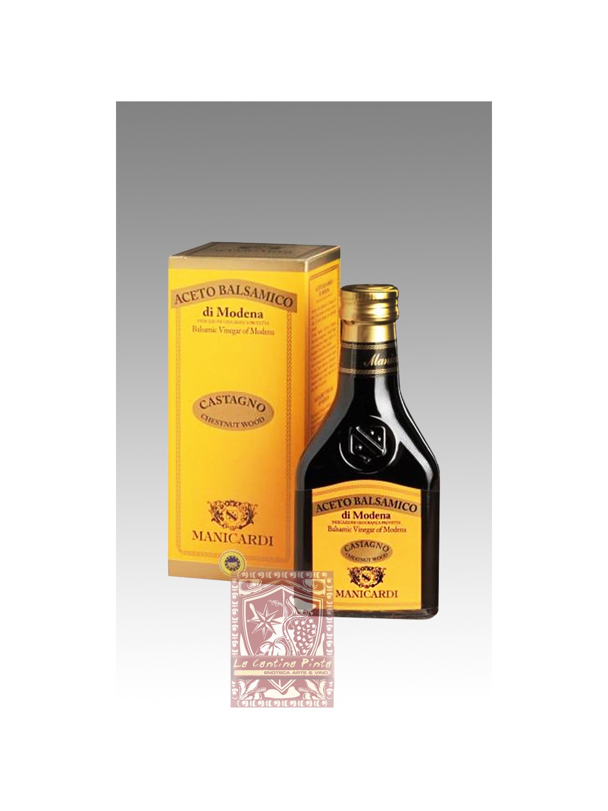 ACETO BALSAMICO DI MODENA N.7 CASTAGNO lt.O,250 - MANICARDI