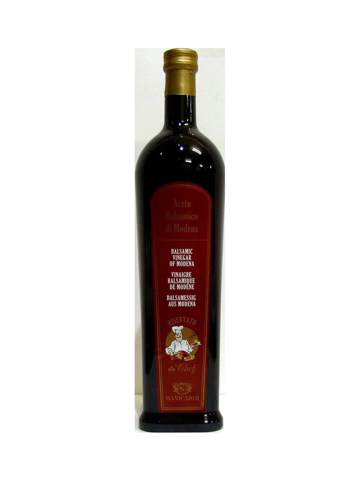 ACETO BALSAMICO DI MODENA RISERVATO ALLO CHEF DA LT.1,000 - MANICARDI