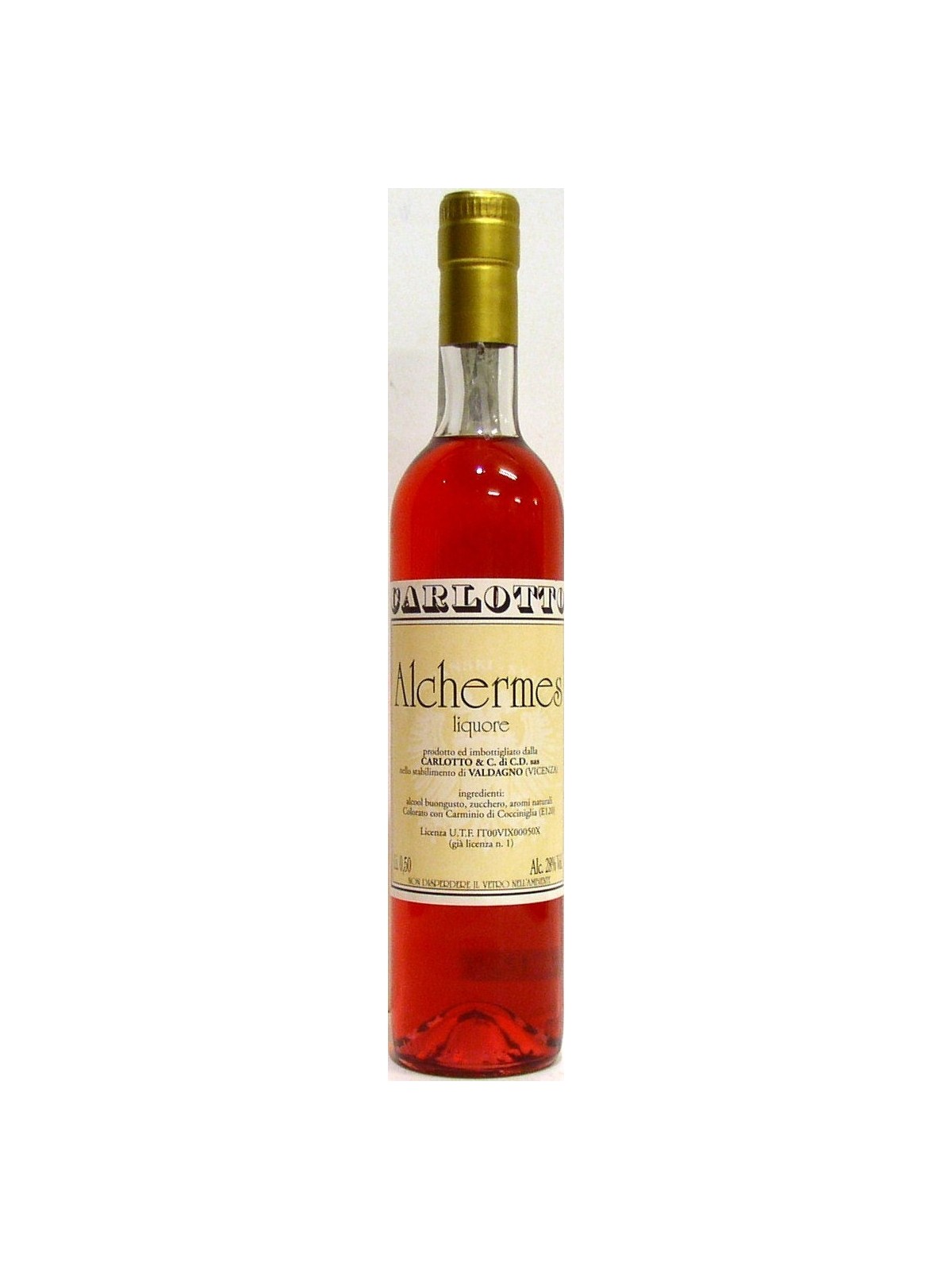ALCHERMES LIQUORE  50CL - CARLOTTO