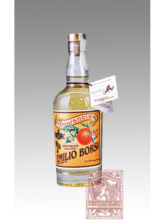 AMARANCIA CON LATTE 2024 LIQUORE   0,5 LT (NO GLUTINE, NO LATTOSIO)  - EMILIO BORSI