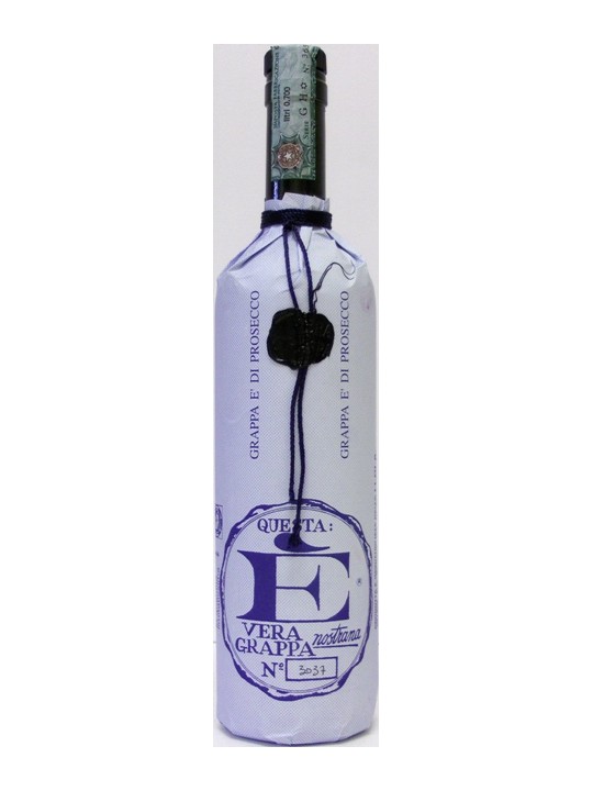 GRAPPA E'  DI PROSECCO ETICHETTA CELESTE - LI.DI.A.