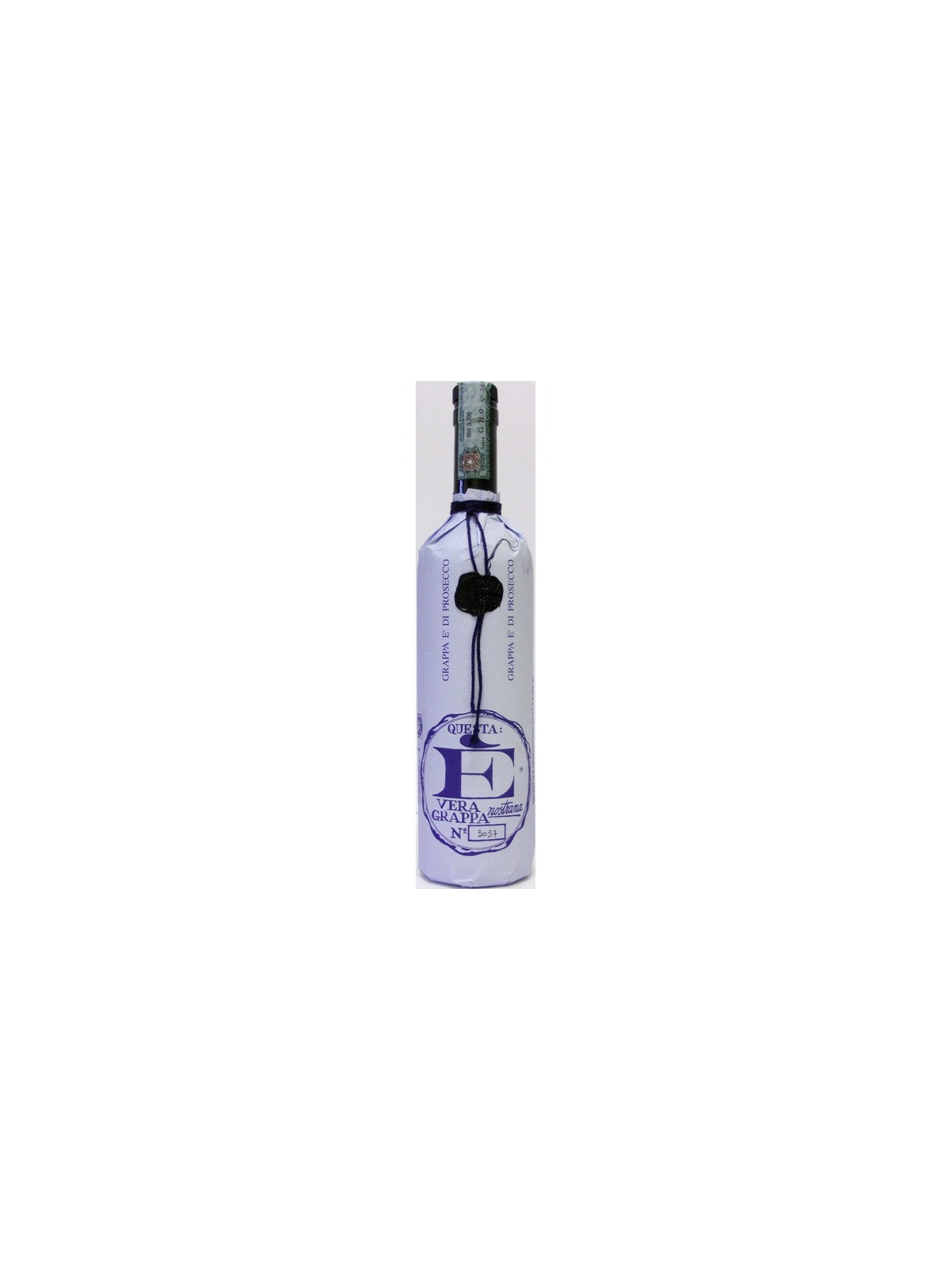GRAPPA E'  DI PROSECCO ETICHETTA CELESTE - LI.DI.A.