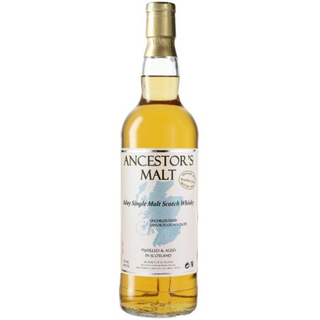 ANCESTOR'S MALT ISLAY SINGLE MALT SCOTCH  WHISKY BOURBON CASK DISTILLED: 2013 BOTTLED: 2018