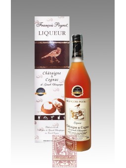 LIQUEUR CHATAIGNE & COGNAC  - FRANCOIS  PEYROT