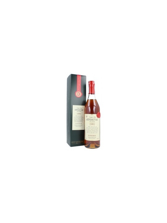 ARMAGNAC  MILLESIME 1981 DUPEYRON