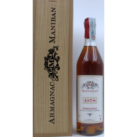 ARMAGNAC 1978 - MANIBAN