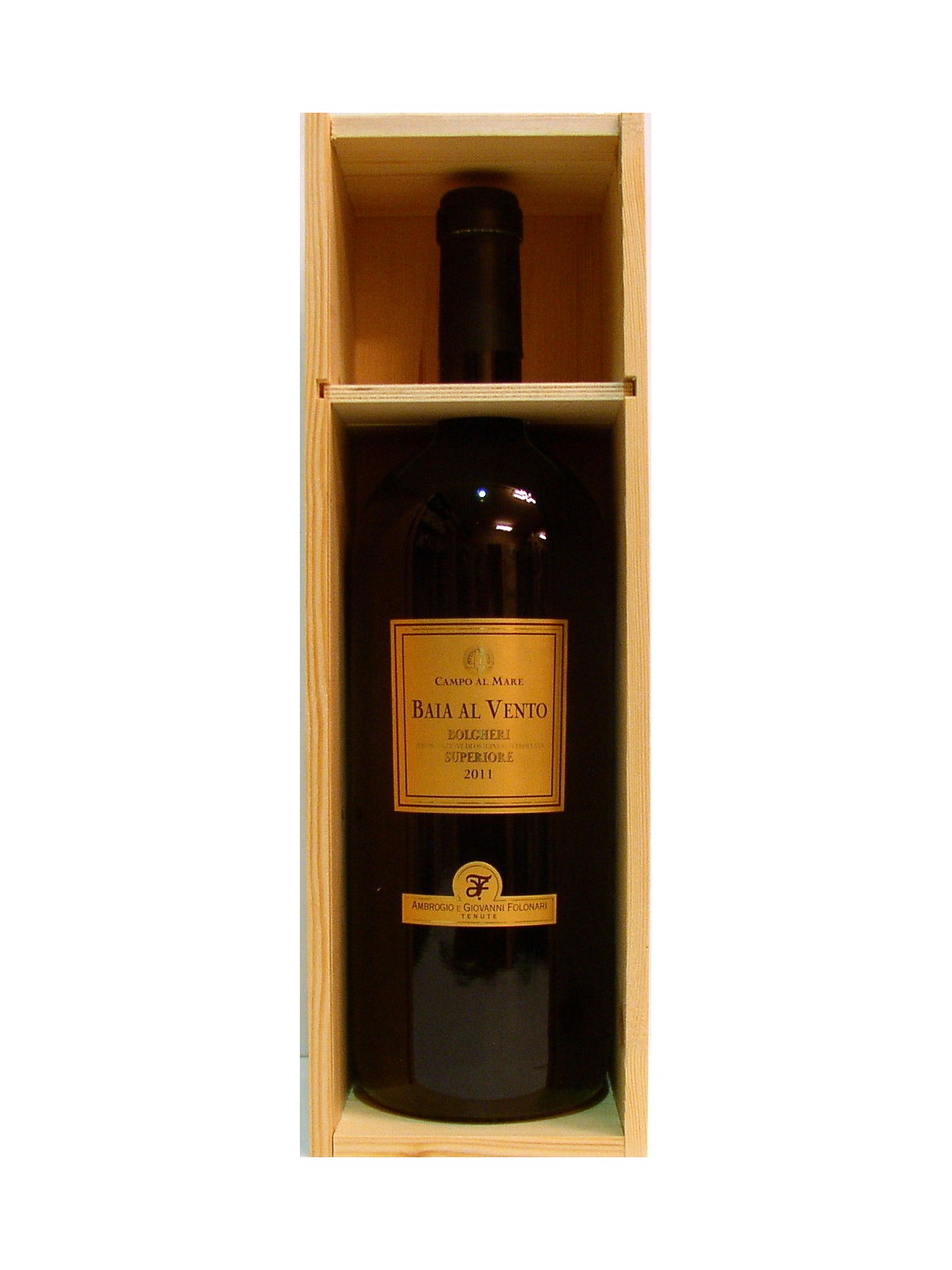 BAIA AL VENTO 2020  BOLGHERI SUPERIORE MAGNUM 1.5 LT. - CAMPO AL MARE