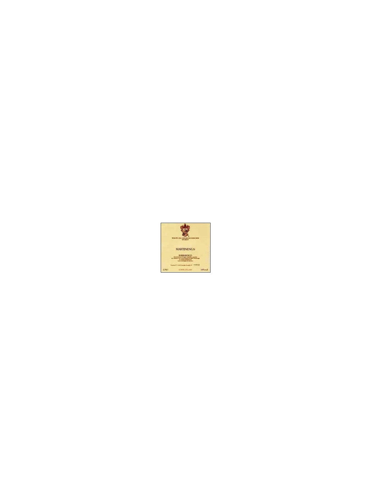 BARBARESCO MARTINENGA 2019 - MARCHESI DI GRESY