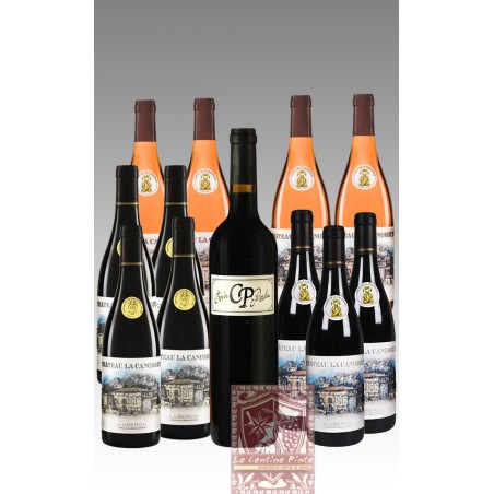 ASSORTMENT COIN PERDU' 2019 - CONFEZIONE MISTA DA 12 BOTTIGLIE CHATEAU LA CANORGUE (Bio)
