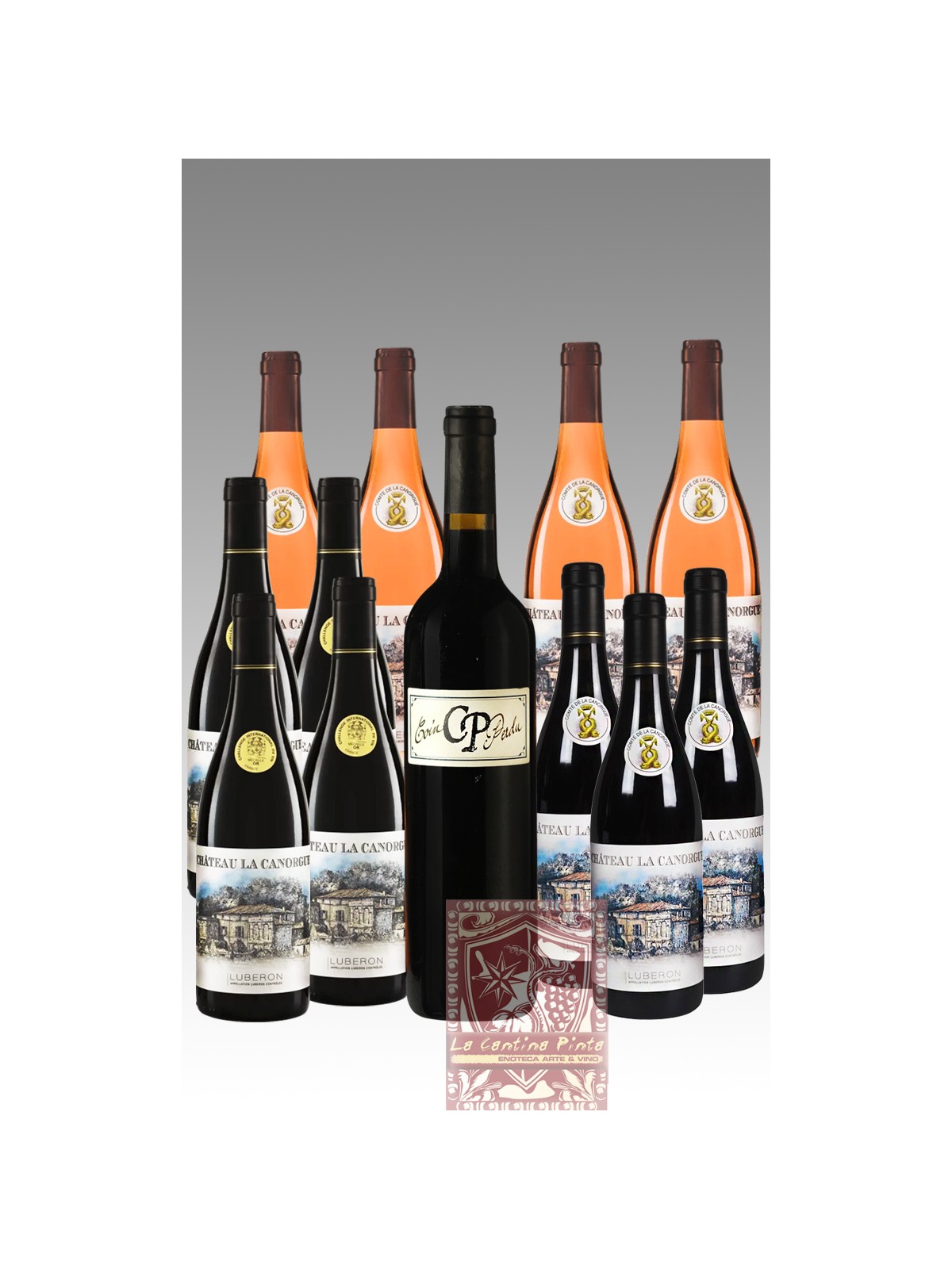 ASSORTMENT COIN PERDU' 2019 - CONFEZIONE MISTA DA 12 BOTTIGLIE CHATEAU LA CANORGUE (Bio)