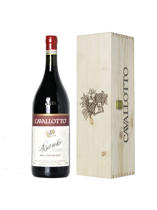 BAROLO BRICCO BOSCHIS 2015 MAGNUM 1,5 LT  - CAVALLOTTO