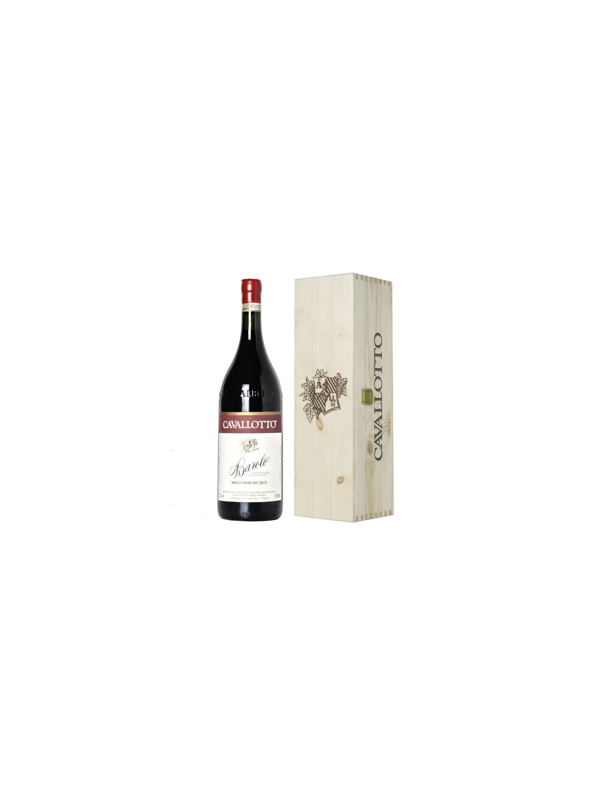 BAROLO BRICCO BOSCHIS 2015 MAGNUM 1,5 LT  - CAVALLOTTO