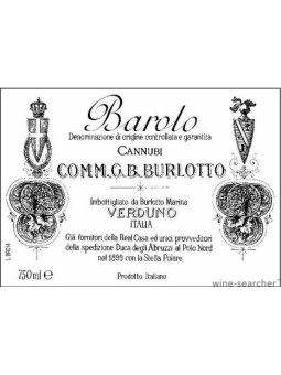 BAROLO CANNUBI 2020 - COMM.G.B.BURLOTTO