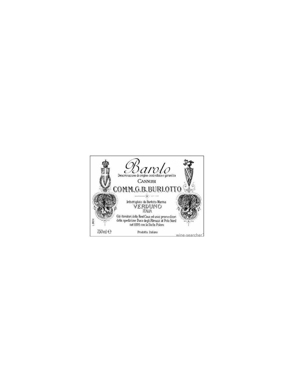 BAROLO CANNUBI 2020 - COMM.G.B.BURLOTTO