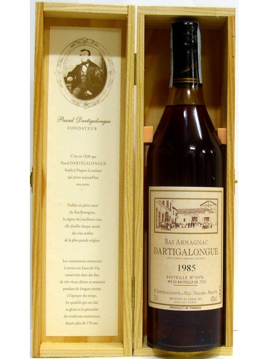 BAS ARMAGNAC DARTIGALONGUE 1984