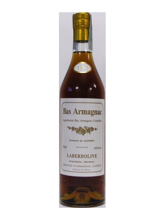BAS-ARMAGNAC LABERDOLIVE  DOMAINE DE JAURREY 1992