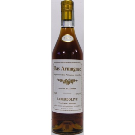 BAS-ARMAGNAC LABERDOLIVE  DOMAINE DE JAURREY 1992