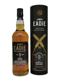 SINGLE MALT SCOTCH WHISKY BENRIACH  9 YO 2010 SHERRY CASK FINISH - JAMES EADIE