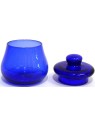 BICCHIERE IN VETRO BLU PER DEGUSTAZIONE OLIO DI OLIVA