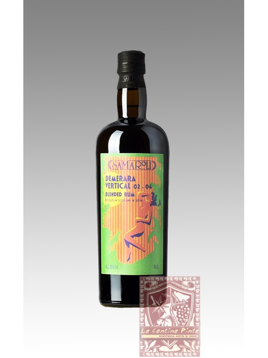 BLENDED RUM DEMERARA VERTICAL 02-04 2016 EDITION 70CL SAMAROLI