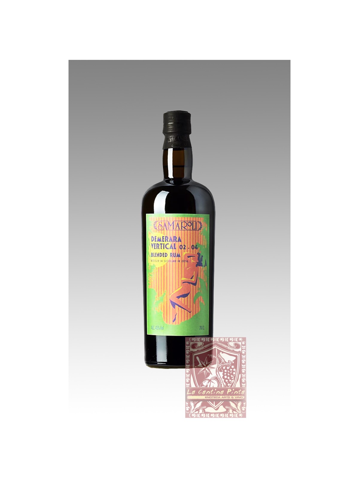 BLENDED RUM DEMERARA VERTICAL 02-04 2016 EDITION 70CL SAMAROLI