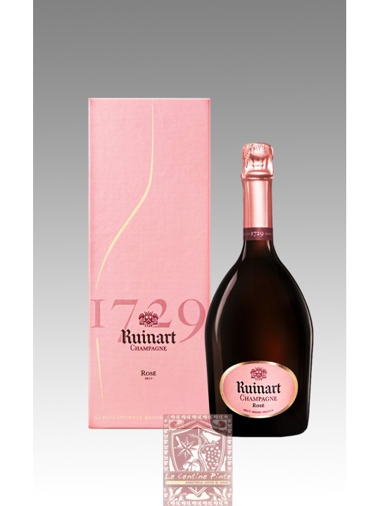 CHAMPAGNE RUINART ROSE' BRUT ASTUCCIATO