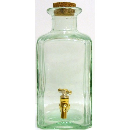 BOTTIGLIA CON RUBINETTO DA 0,85 LT. PER WHISKY O VINSANTO