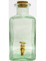 BOTTIGLIA CON RUBINETTO DA 0,85 LT. PER WHISKY O VINSANTO