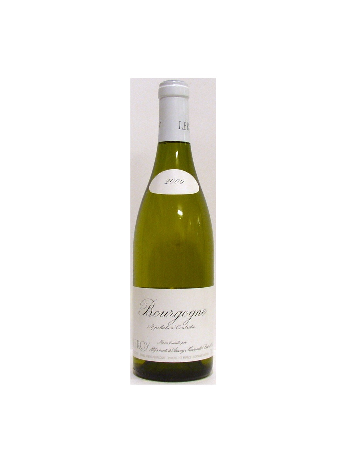 BOURGOGNE BLANC 2009 - DOMAINE LEROY