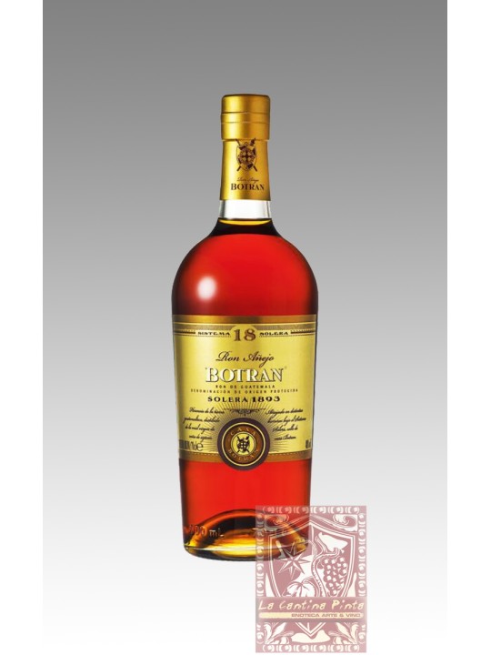 RON ANEJO BOTRAN SISTEMA 18 SOLERA 1893 - RUM DEL GUATEMALA