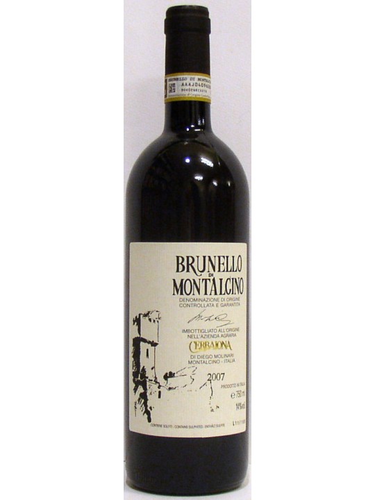 BRUNELLO DI MONTALCINO CERBAIONA 2018 -