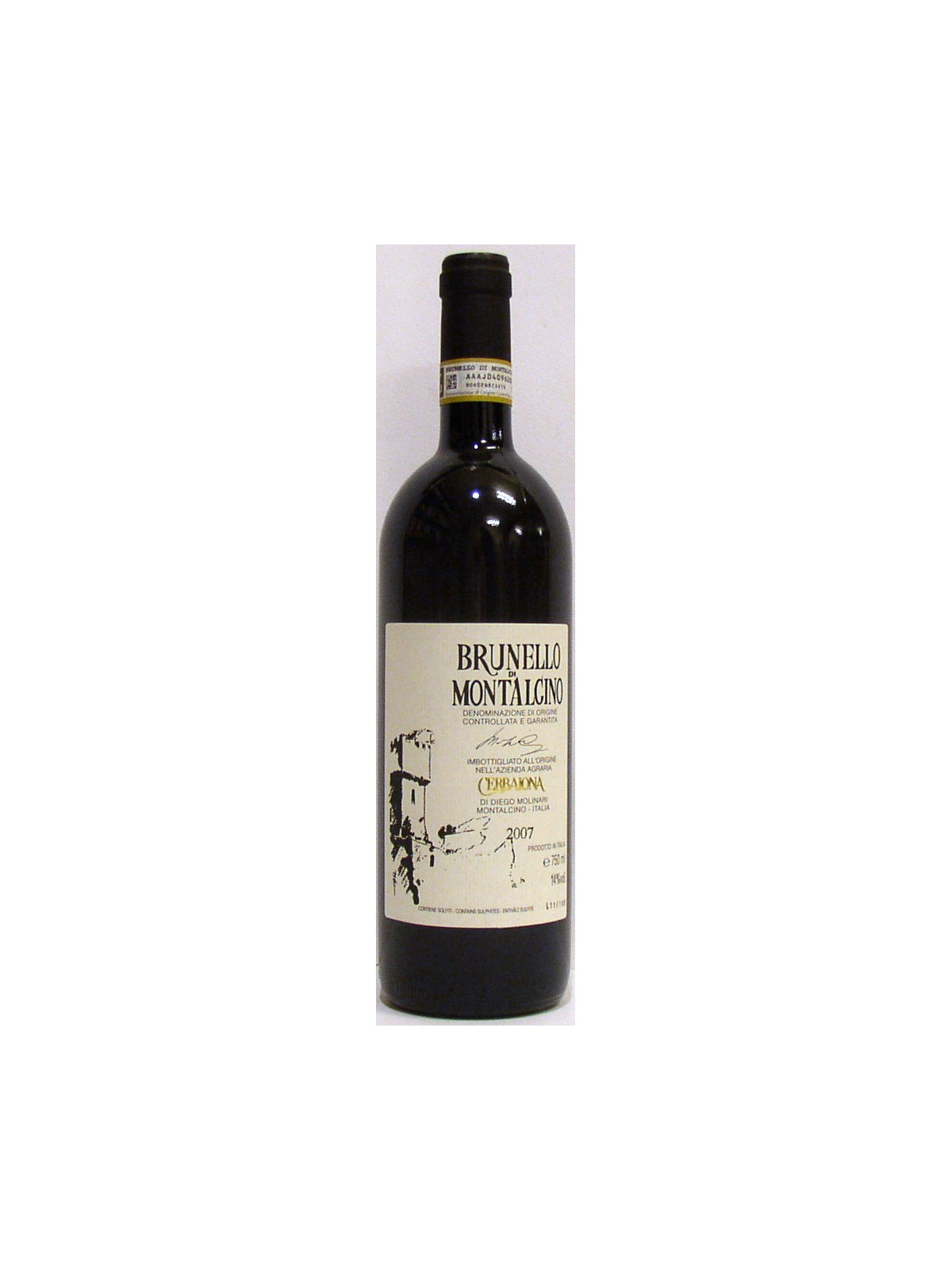 BRUNELLO DI MONTALCINO CERBAIONA 2018 -