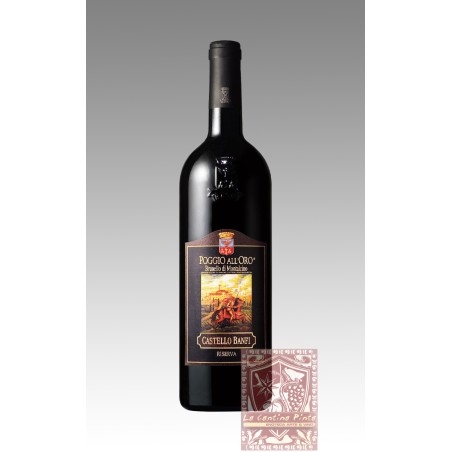 BRUNELLO DI MONTALCINO POGGIO ALL'ORO RISERVA 1999 CASTELLO  BANFI